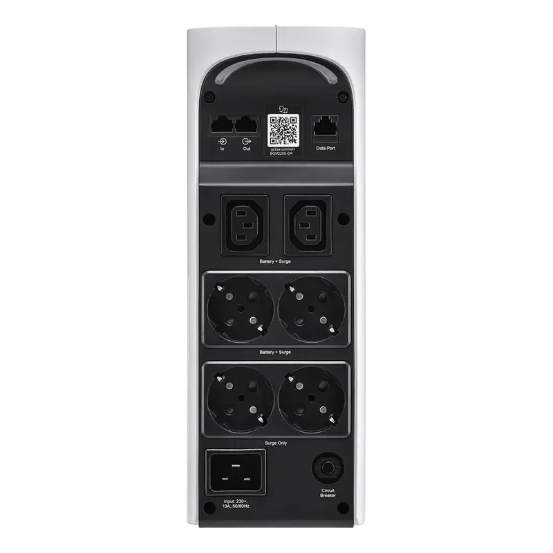 APC Back-UPS Pro 2200VA for Gaming, 230V, Pure Sinewave, LCD, White, Schuko — foto 3
