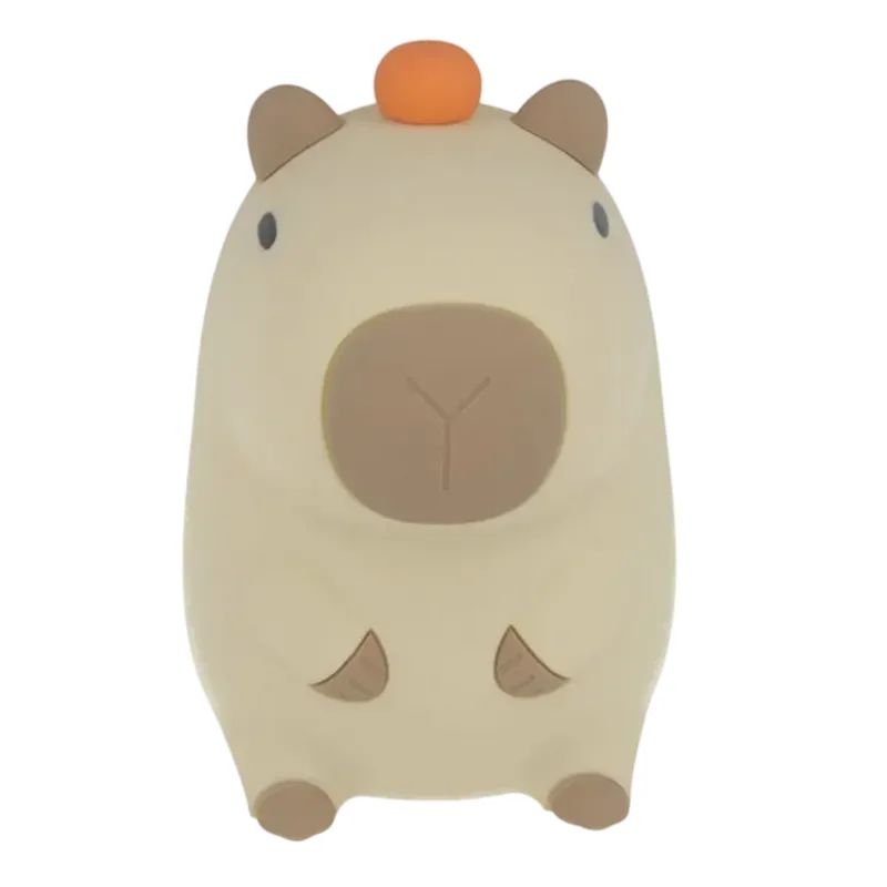Night Light Forever light Friendly capybara, Brown — foto 6