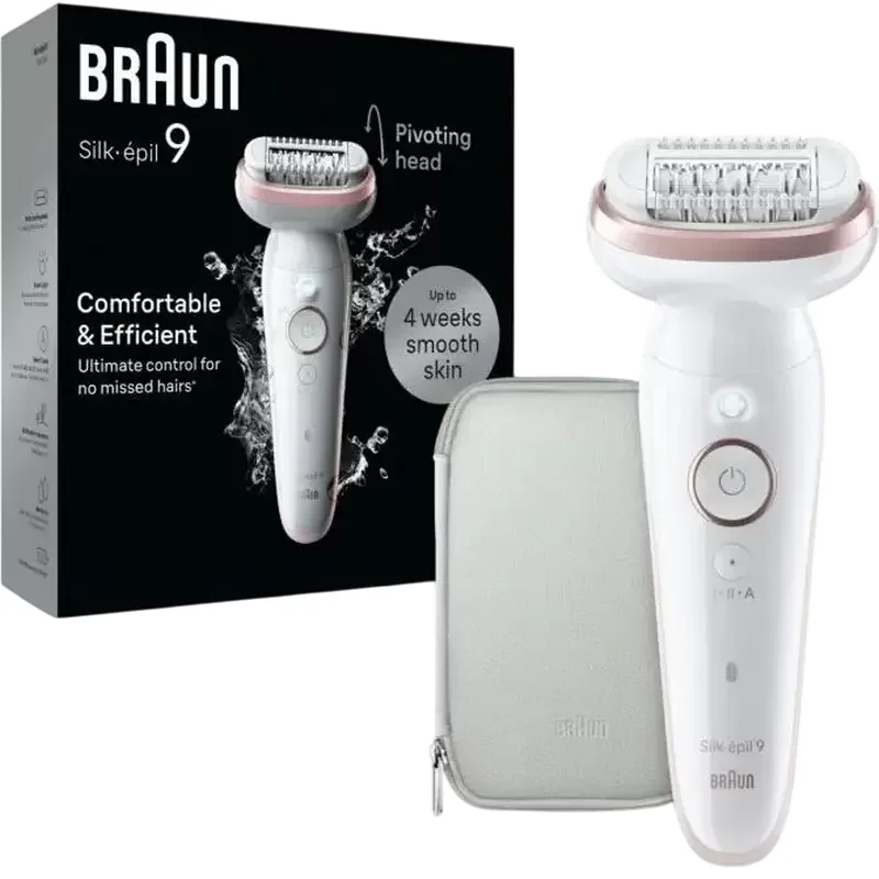 Epilator Braun SES9000, Alb — foto 5