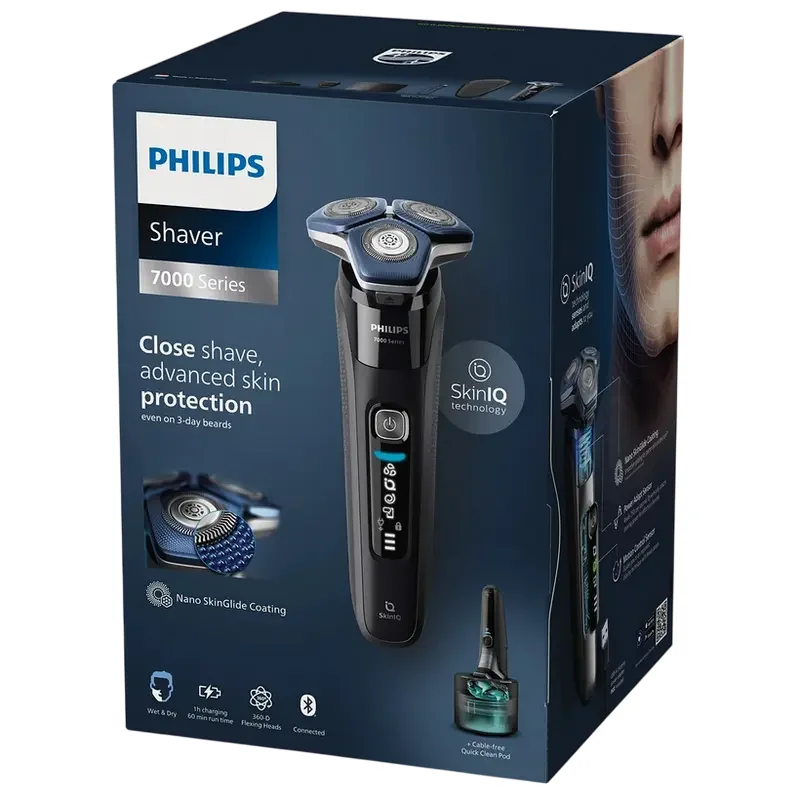Aparat de ras electric Philips S7886/58, Negru — foto 3
