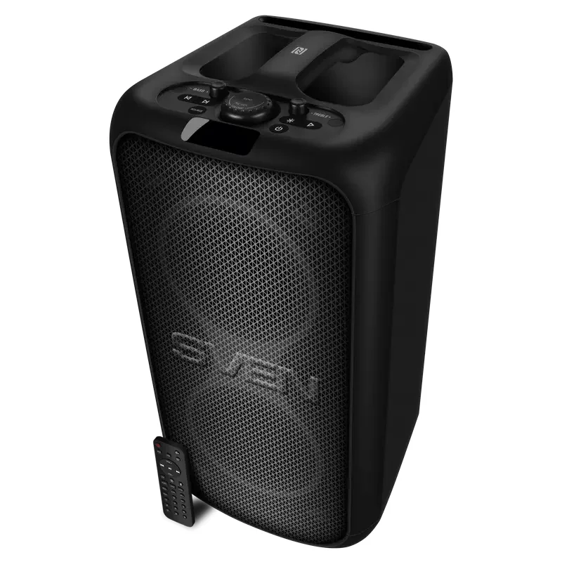 Partybox SVEN "PS-960" 180W, TWS, Bluetooth, FM, USB,LED-display, 6000mA*h, Black — foto 10