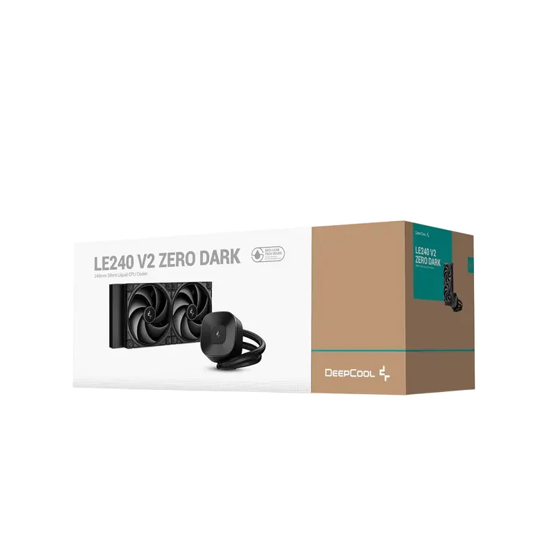 CPU Cooler Deepcool LE240 V2 ZERO DARK — foto 6