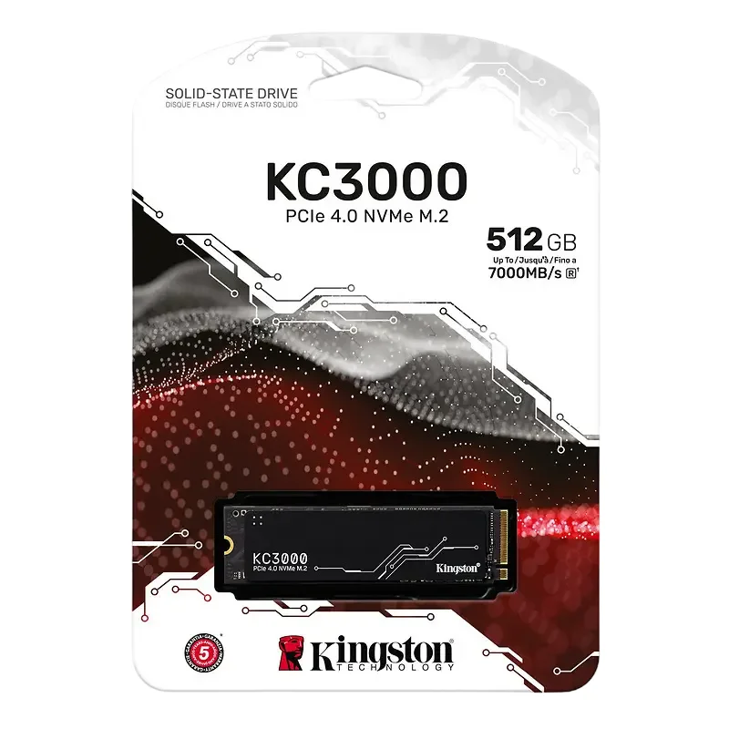 Unitate SSD Kingston KC3000, 512GB, SKC3000S/512G — foto 2
