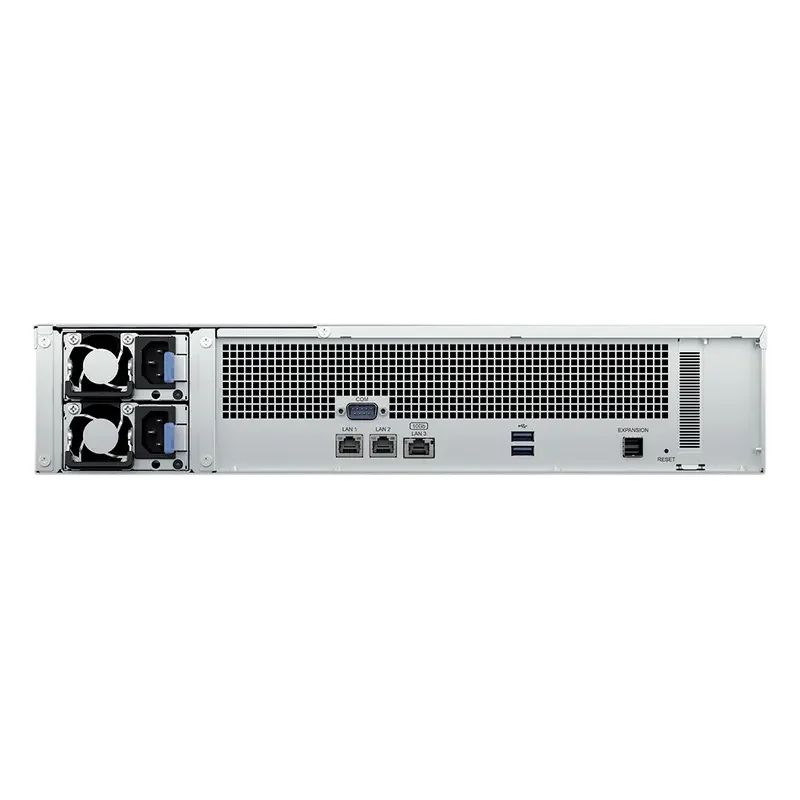 SYNOLOGY "RS2423RP+II",12-bay, 4-core AMD Ryzen 3.35-3.6Ghz, 8Gb*1+1Slot, 1x10GbE, 2x1GbE, PCIe, 2xP — foto 6