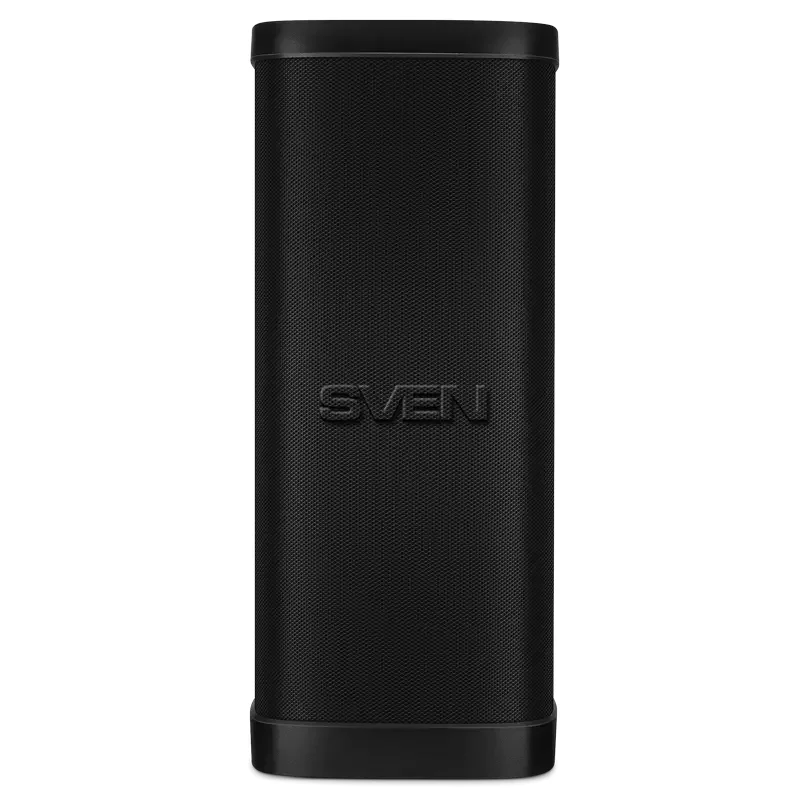 Partybox SVEN "PS-1250" 300W, TWS, IPx4, Bluetooth, FM, USB, microSD, LED-display, 13500mA*h, Black — foto 9