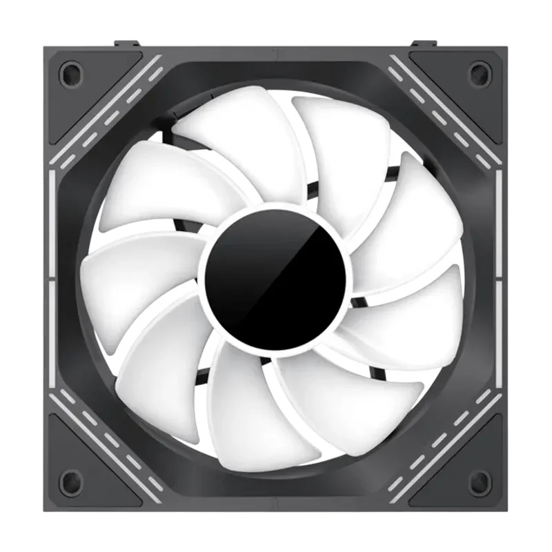 PC Case Fan GAMEMAX FN12A-S3I-R, Reversed, 3xARGB Fan Kit, 120mm, <31.62dB, 49.54CFM, 800-1600RPM, H — foto 5