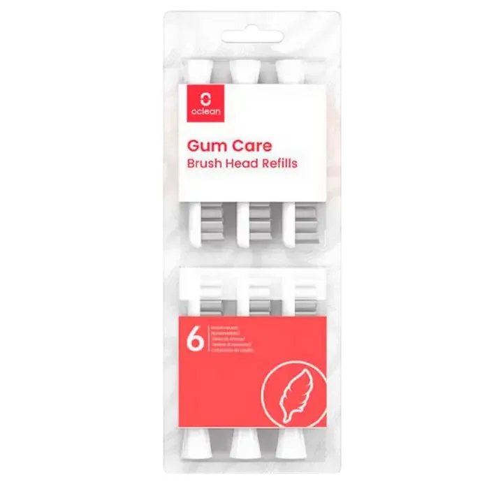 Plaque Control Gum Care Brush Head 6-pk P1S12 W06, White — foto 4