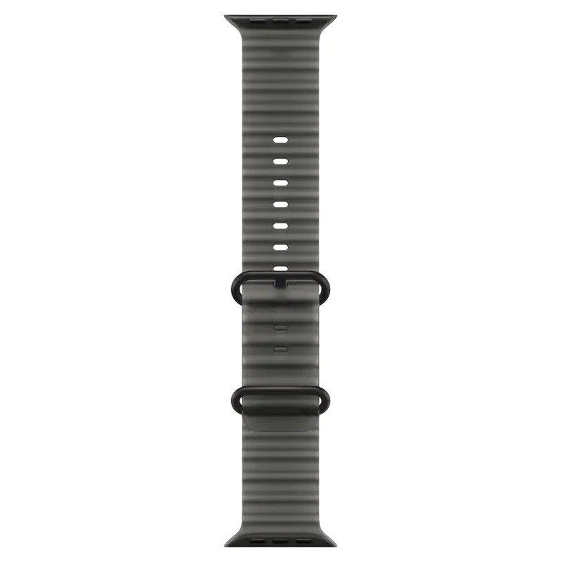 Apple Watch Ultra 4 GPS + Cellular, 49mm Black Titanium Case with Translucent Black Ocean Band MJAY4 — foto 2