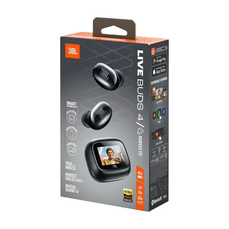 True Wireless JBL LIVE Buds 4, Black — foto 10