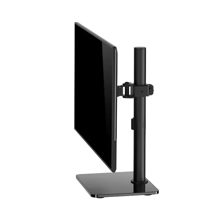 Table/desk stand for  1-monitor Gembird MS-D1ST-03, 17"-32", max.9kg,  VESA: 75x75, 100x100 — foto 2