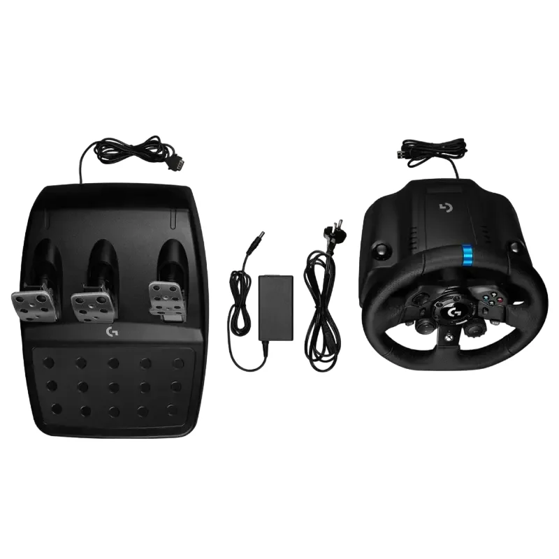 Игровой руль Logitech G923, Чёрный — foto 6