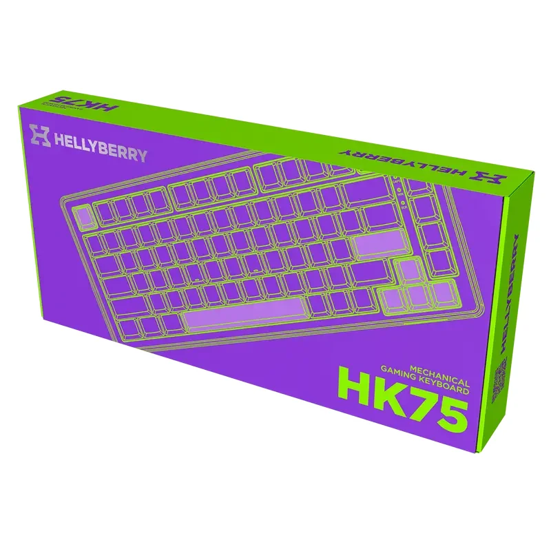 Tastatură HATOR Hellyberry HK75, Cu fir, Alb — foto 5