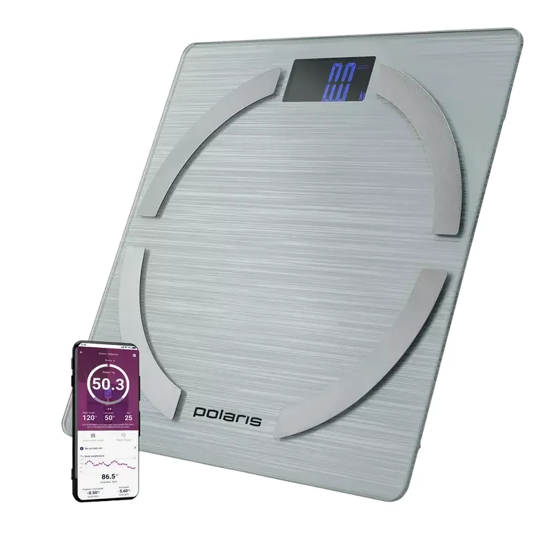 Electronic floor scales Polaris PWS 1886, Silver — foto 6