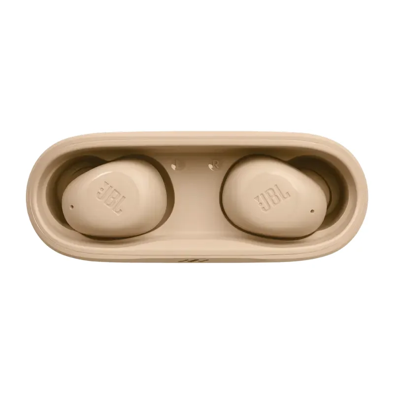 Headphones JBL Wave Buds, Beige — foto 3