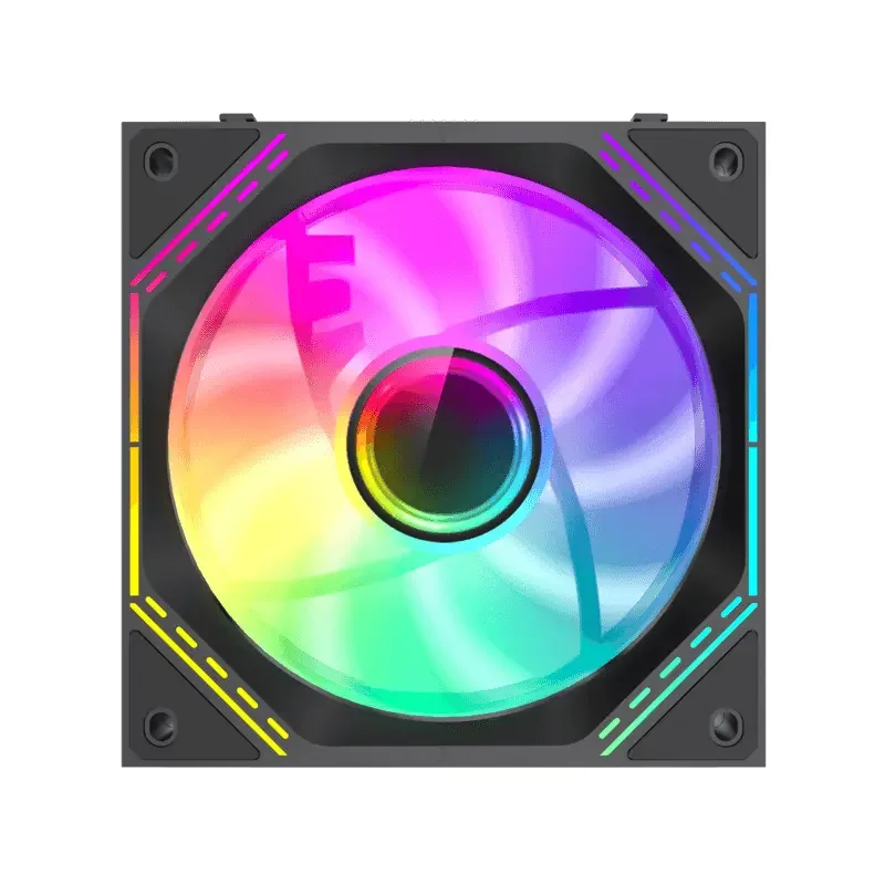 PC Case Fan GAMEMAX FN12A-S3I-R, Reversed, 3xARGB Fan Kit, 120mm, <31.62dB, 49.54CFM, 800-1600RPM, H — foto 8