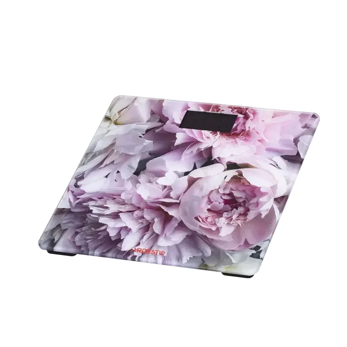 Электронные напольные весы Ardesto SCB-965PEONIES, Розовый — foto 2