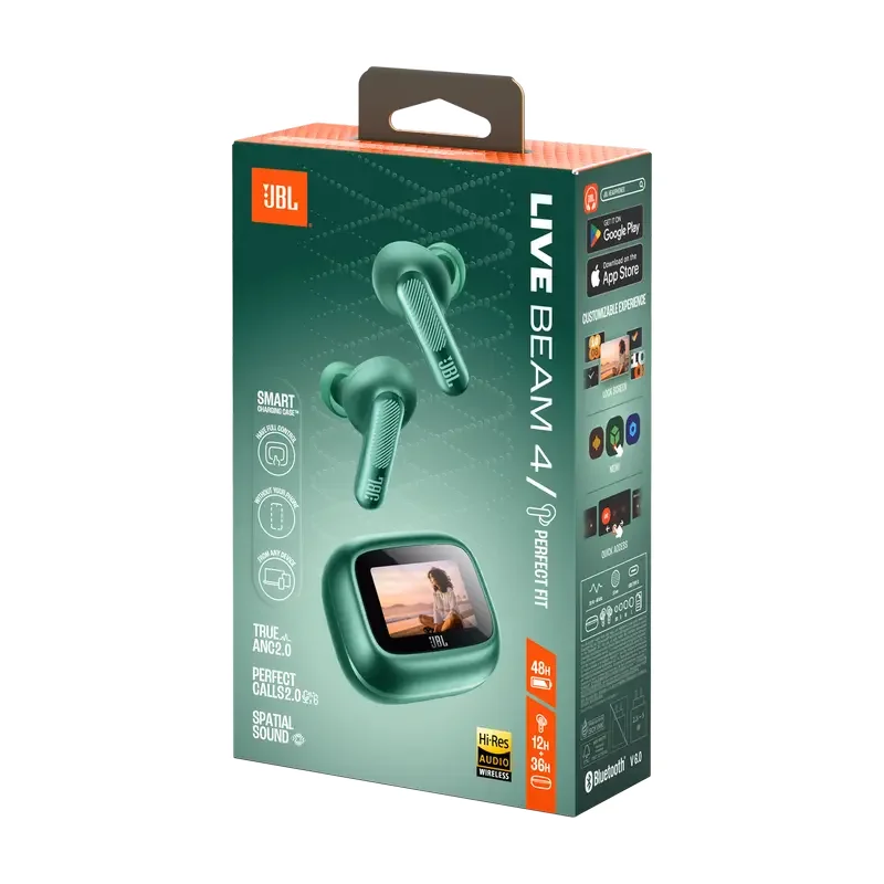 True Wireless JBL LIVE Beam 4, Green — foto 5