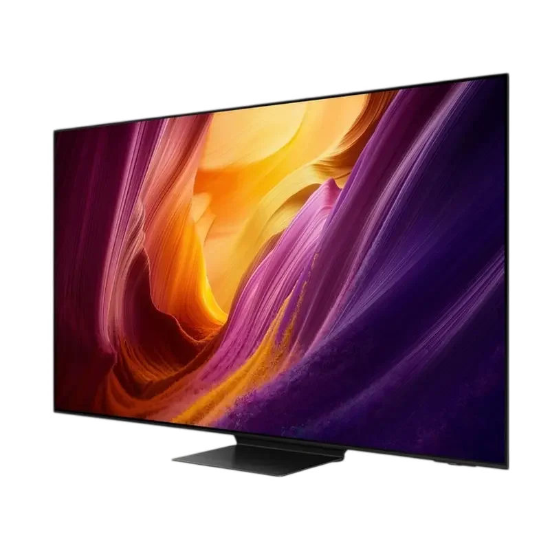65" OLED SMART TV Samsung QE65S95HFUXUA, QD OLED 4K UHD, Tizen OS, Black — foto 3