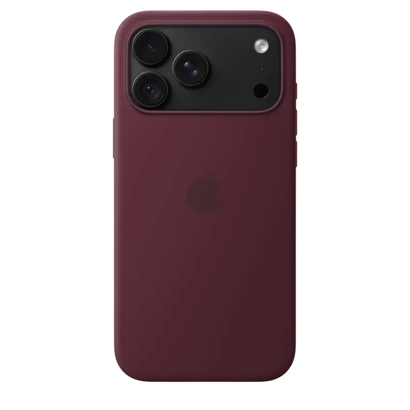 iPhone 18 Pro Max Silicone Case with MagSafe - Burgundy,  Model A3702 — foto 4