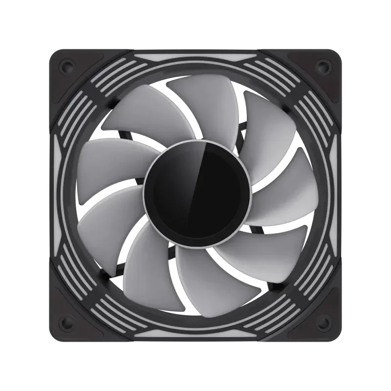 PC Case Fan GAMEMAX FN12A-C8I-R, Reversed, 120mm, ARGB, 24 LED, 9 blades, PWM, <31.21dB, 44.35 CFM, — foto 2