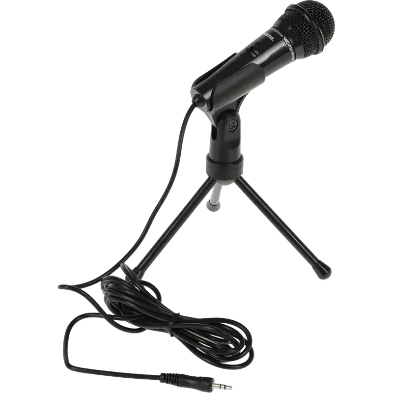 Microfon pentru calculator HAMA MIC-P35, Cu fir, Negru — foto 3