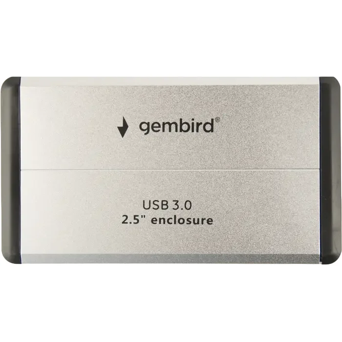 External Case Gembird EE2-U3S-2-S, Silver (EE2-U3S-2-S) — foto 3