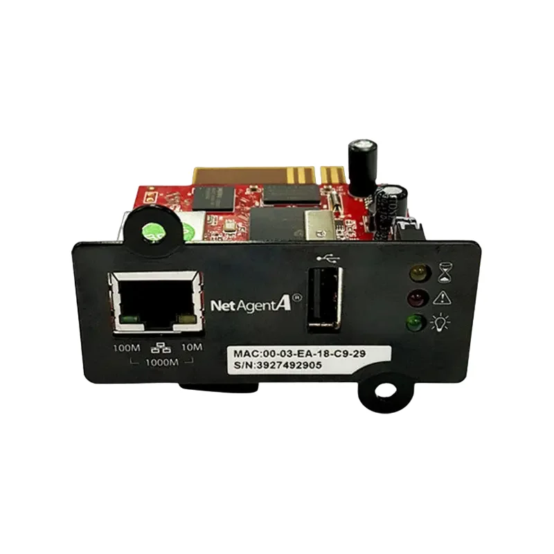 Card de gestionare a rețelei PCM SNMP-DA807 — foto 3