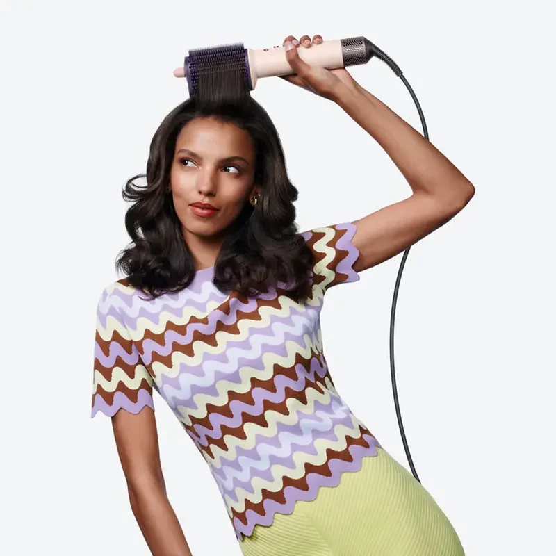 Hair Hot Air Brush Dyson HB01 Airsmooth Ceramic Pink (493078-01) — foto 11