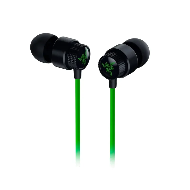 Gaming Headsets Razer Hammerhead V3, Wired Analog, Black | Green — foto 7