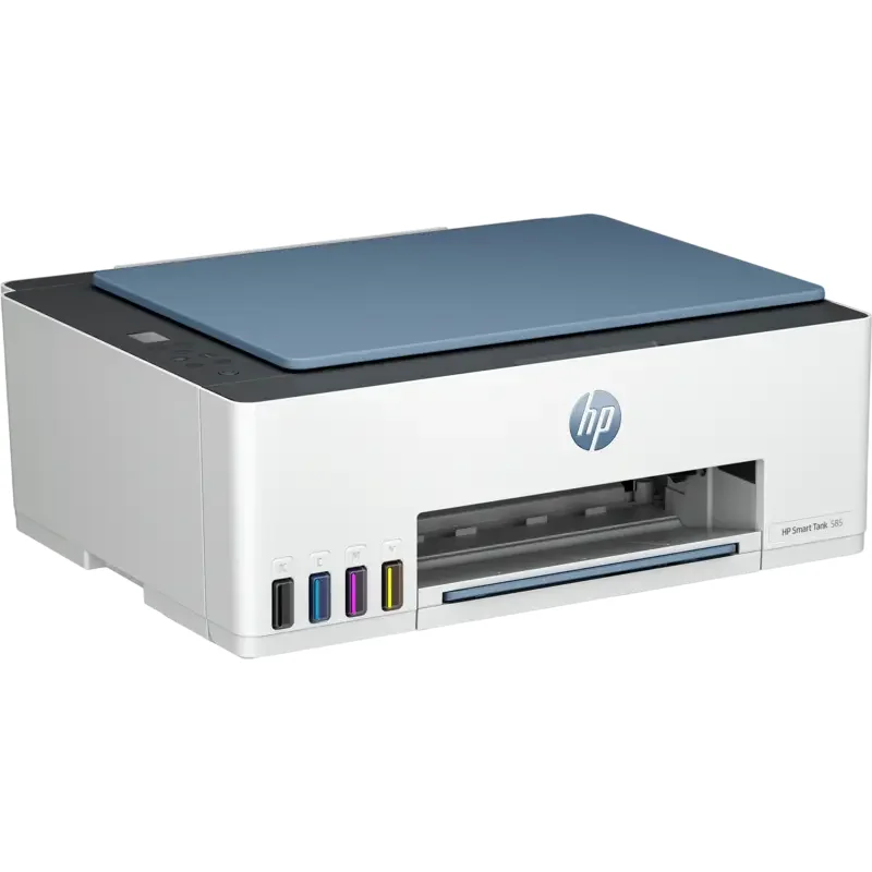 MFP HP Smart Tank 585, Alb | Albastru — foto 4