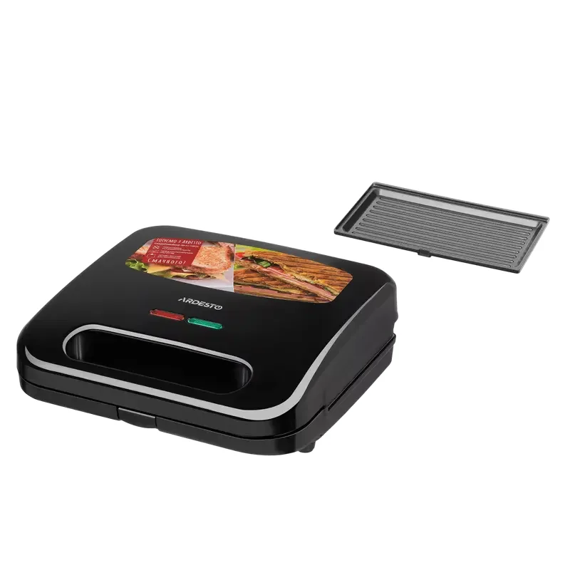 Sandwich Toaster Ardesto SM-H110BGR, Black — foto 2