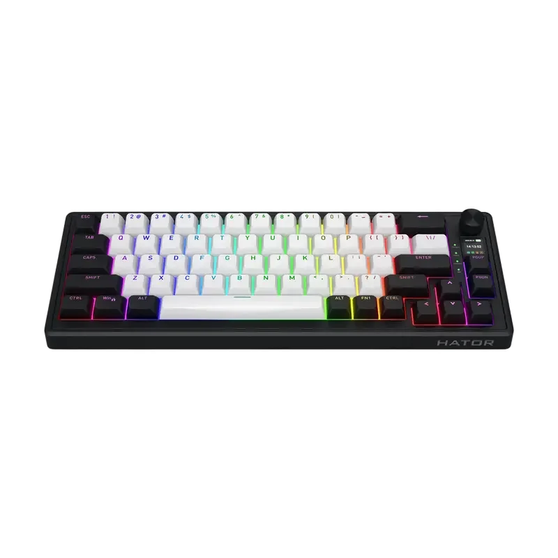 Tastatură HATOR Skyfall 65 MAG ULTIMA 8K, Cu fir / Fără fir, Negru | Alb — foto 7