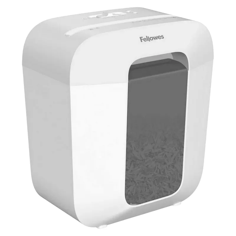 Fellowes  Powershred® LX25M, DIN Level P-4, Cross 4х12mm, Capacity 6sheets, Vol.11 lit, WHITE — foto 2