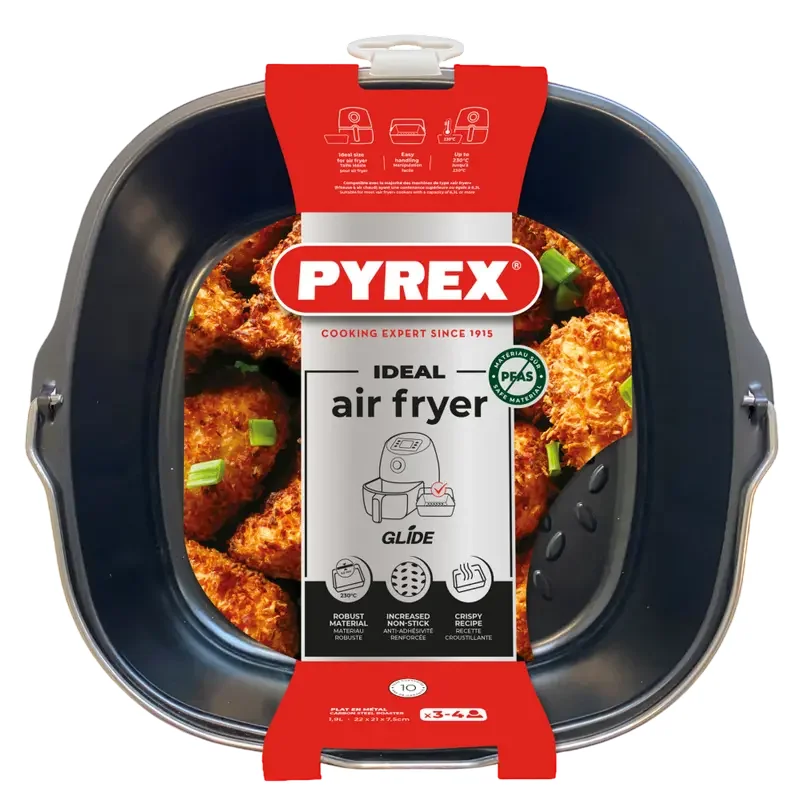 Tava de copt Pyrex AF22SR6, Negru — foto 2