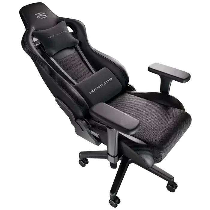 Игровое кресло Proove Warrior, Искусственная кожа, Чёрный — foto 2