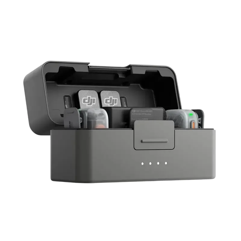 DJI Mic Mini 2S (2TX + 1RX + Charging Case), Black — foto 7