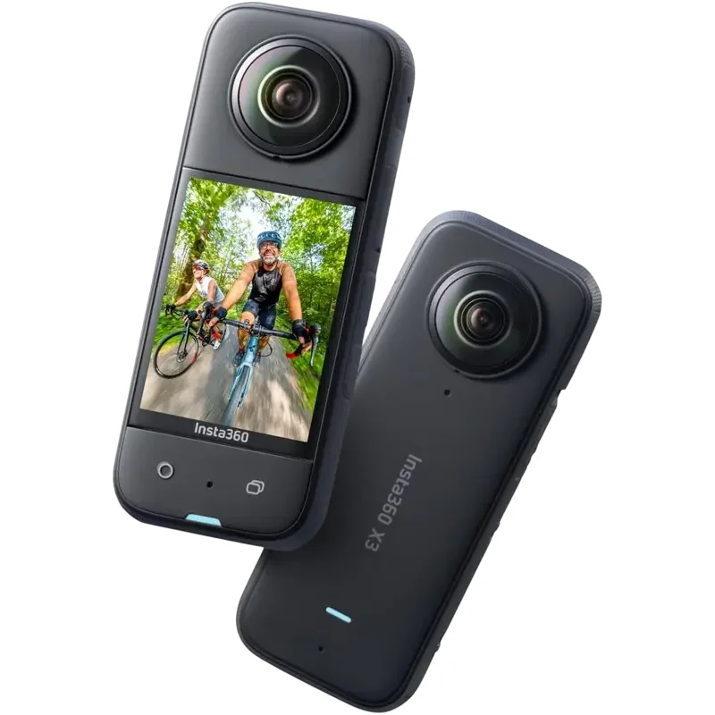 Cameră Video Sport Insta360 X3, Negru — foto 3