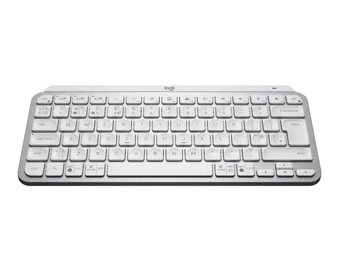 Keyboard Logitech MX Keys Mini, Wireless, Pale Grey — foto 4