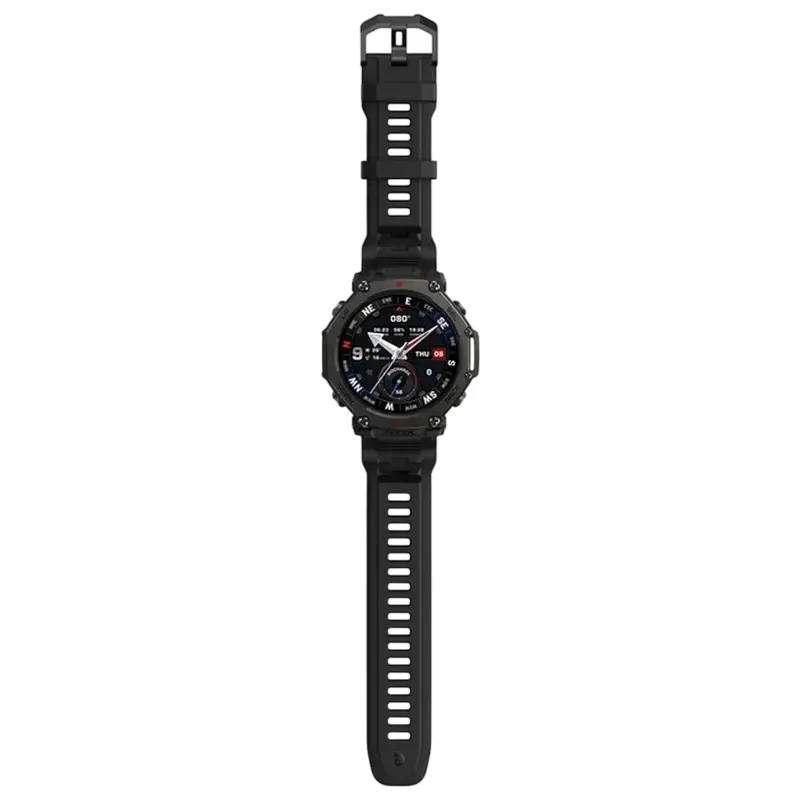 Ceas inteligent Xiaomi Amazfit T-Rex 3 Pro, 48mm, Tactical Black — foto 2