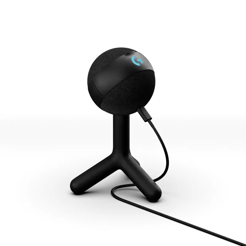 Игровой Микрофон Logitech Yeti Orb RGB, USB, Чёрный — foto 6
