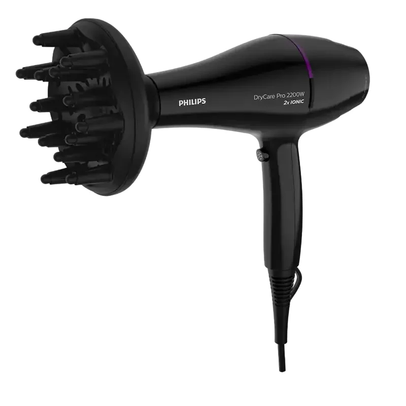 Фен Philips BHD274/00, 2200 Вт, Чёрный — foto 3