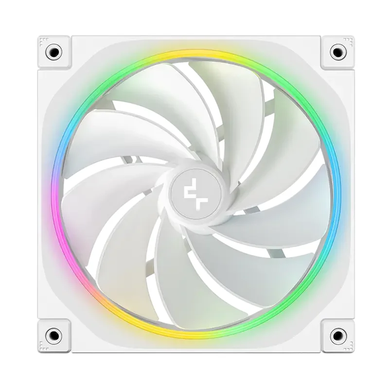 PC Case Fan Deepcool FL14 Reversed ARGB 140x140x25mm, ≤31.46 dB, 66,59CFM, 500-1700RPM, PWM, Hydro B — foto 2