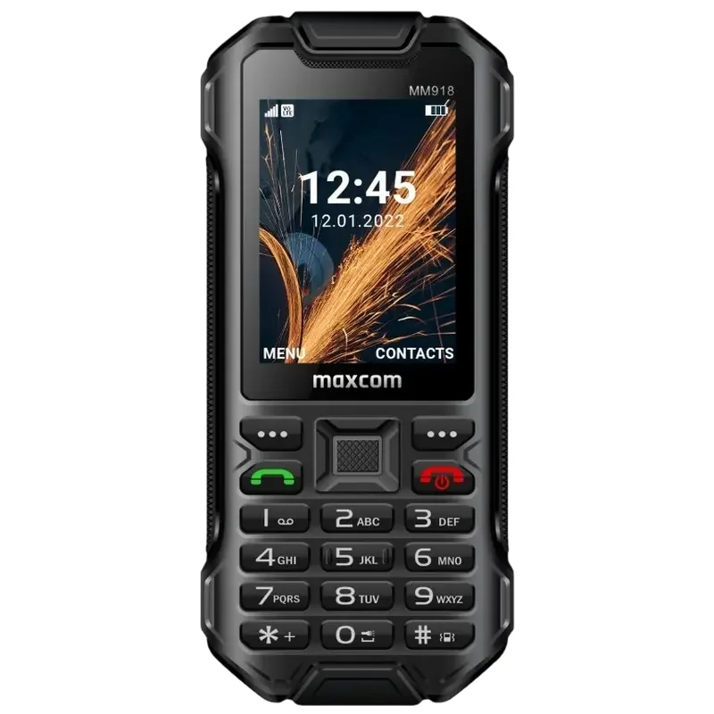 Telefon mobil MaxCom MM918, Negru — foto 2