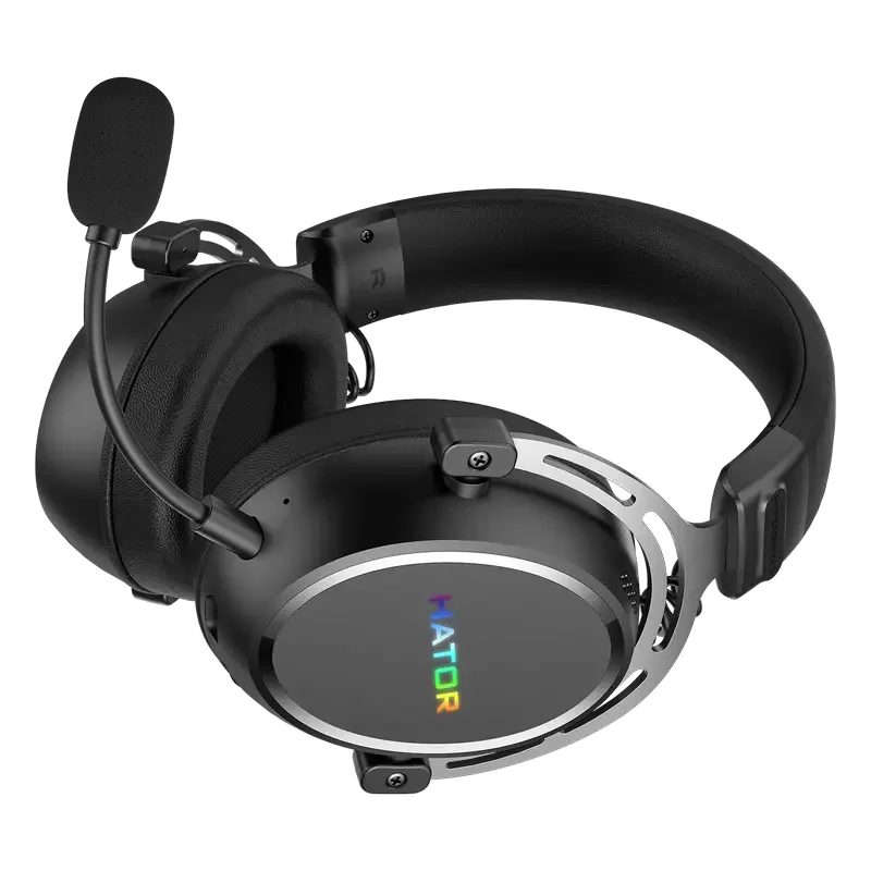 Gaming Headsets HATOR Hypergang 3, Wireless, Black — foto 4