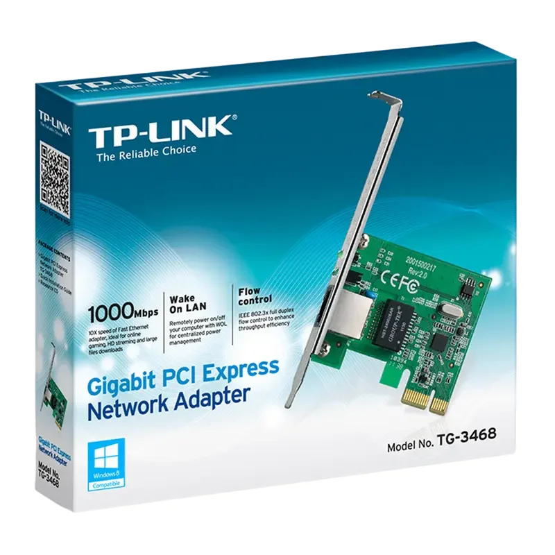Adaptor reţea Gigabit PCI Express TG-3468 TP-LINK — foto 2