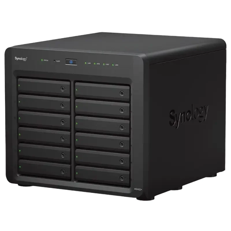 Network Attached Storage SYNOLOGY DS2422+, Black — foto 3