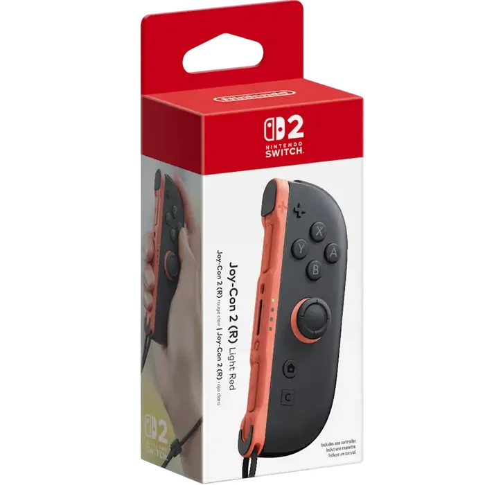 Gaming Joystick Nintendo Switch 2 Joy-Con, Light Red — foto 5