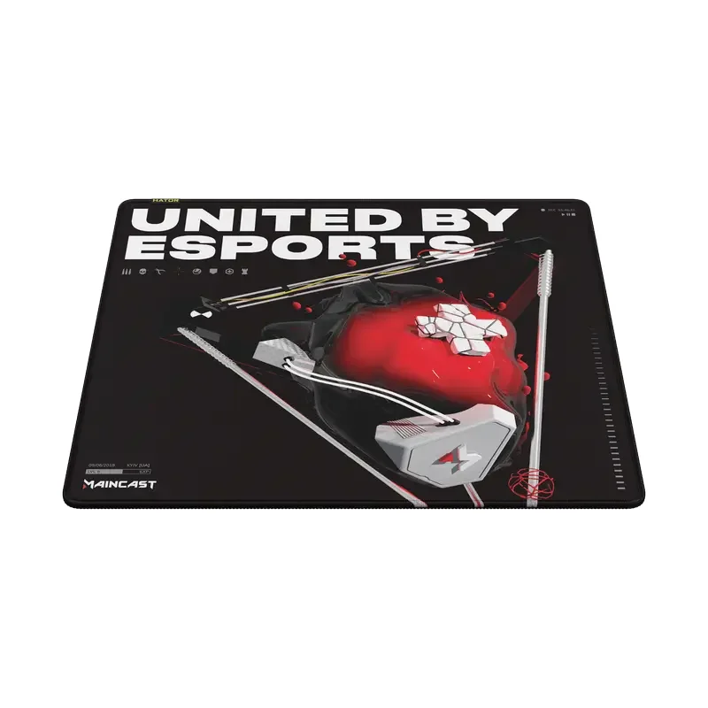 Gaming Mouse Pad HATOR Tonn eSport Maincast Edition, Large, Black — foto 5