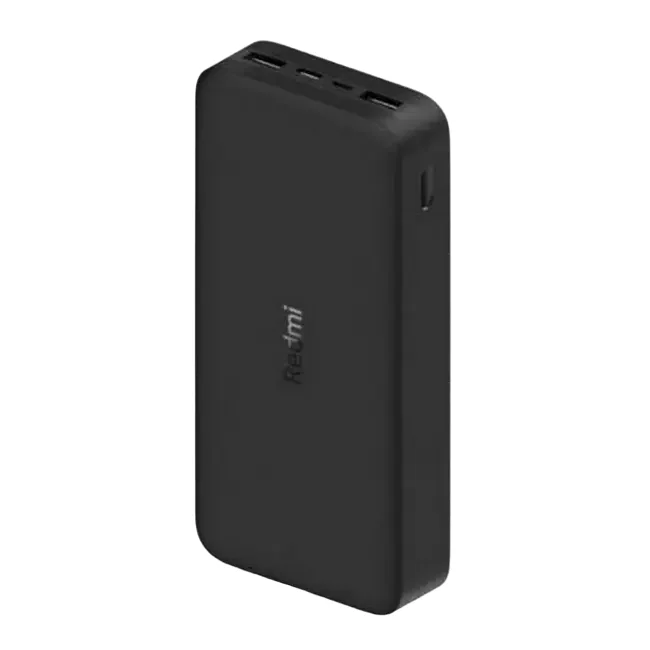 Acumulator extern Xiaomi Power Bank Redmi, 20000mAh, Negru — foto 2