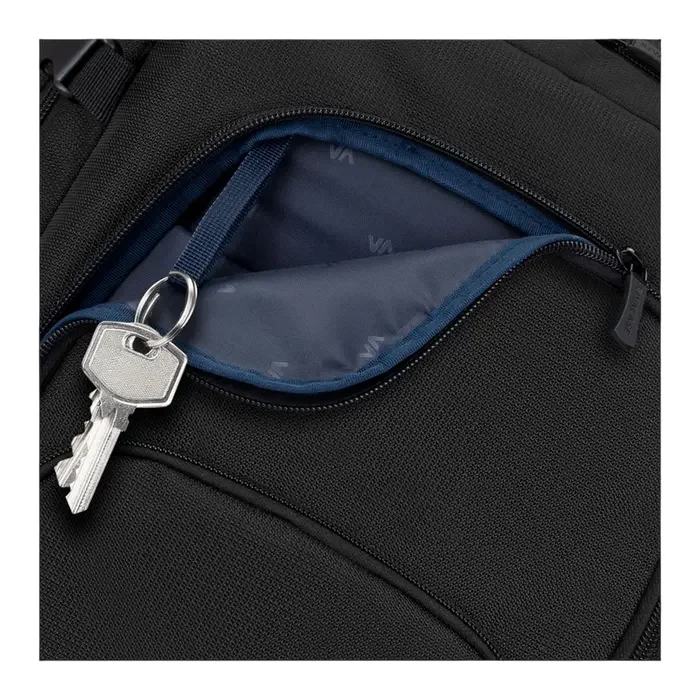 Backpack Rivacase 8461 ECO, for Laptop 17,3" & City bags, Black — foto 16